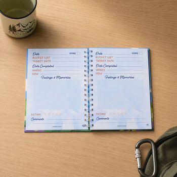Personalised Dad And Child Bucket List Notebook, 6 of 10