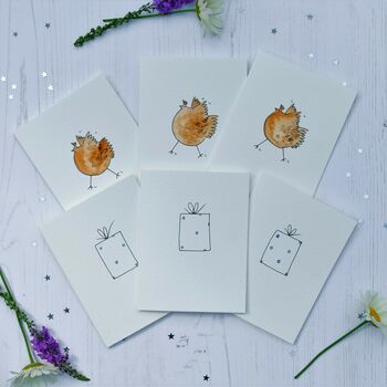 Pack Of Six Handmade Cards Choose Your Own Two Designs, 6 of 7