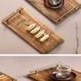 Wooden Serving Tray With Metal Handles, thumbnail 8 of 8