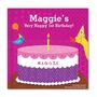 Baby's First Birthday For Girls Personalised Book, thumbnail 1 of 11