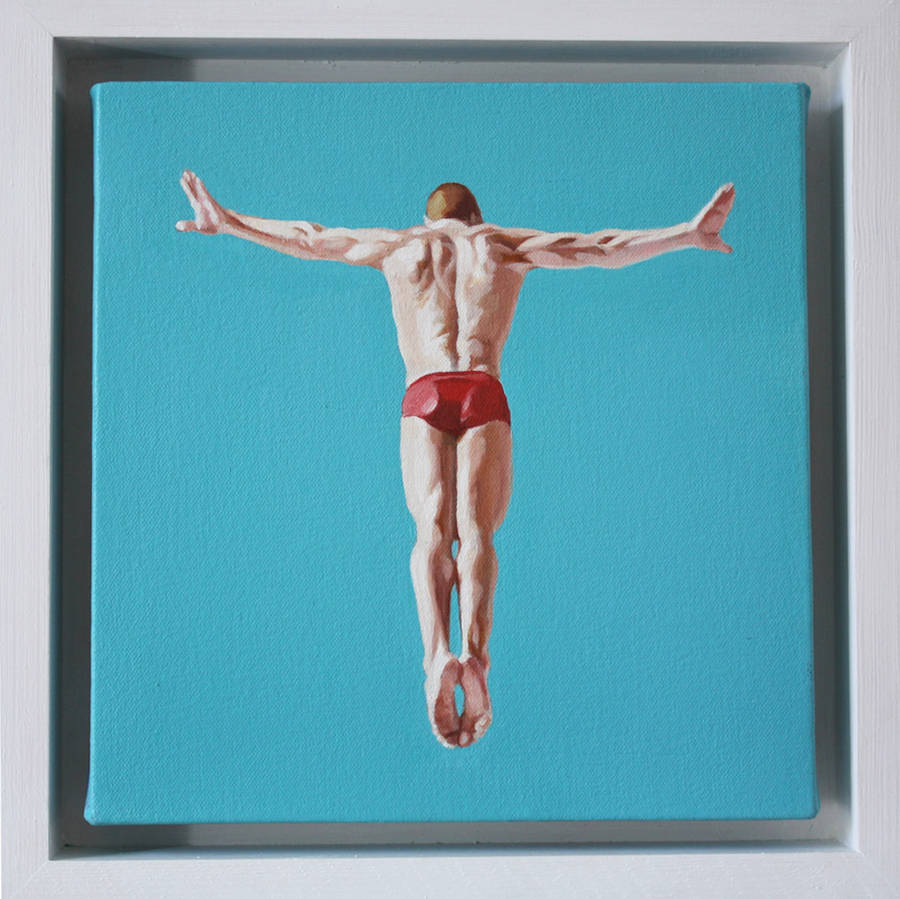 Swan Dive By Toni McGreachan | notonthehighstreet.com