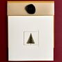 Hand Illustrated Christmas Tree Cards Pack Of Four, thumbnail 1 of 5