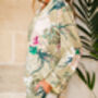 Indian Cotton Tropical Print Pyjama Set, thumbnail 4 of 4