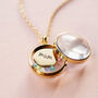 Create Your Own Personalised Family Birthstone Locket Necklace, thumbnail 1 of 10