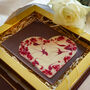 Hand Crafted Heart Chunky Chocolate Bar In Ruby Book, thumbnail 4 of 8