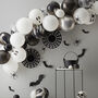 Black And White Halloween Balloon Arch Garland, thumbnail 1 of 2