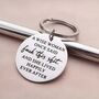 Funny Wise Womans Words Keyring Gift, thumbnail 6 of 8