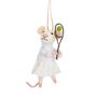 Personalised Tennis Mouse Christmas Bauble, thumbnail 2 of 4