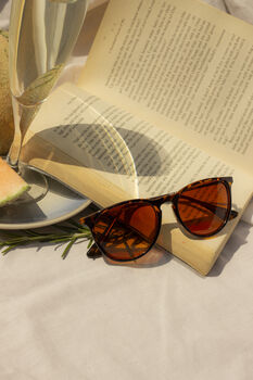 Tortoise Shell Traditional Style Sunglasses, 2 of 9