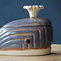 Ceramic Blue Whale Pot, Jar, thumbnail 5 of 6