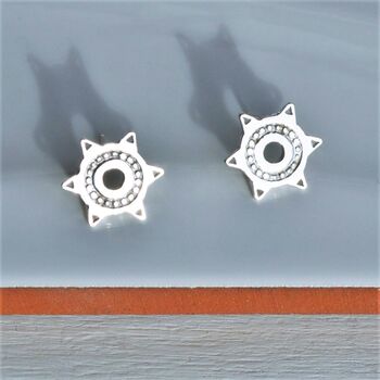 Sun Stud Earrings, 3 of 7