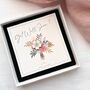 Get Well Soon Gift | Enamel Flower Pin And Card | Cheer Up Recovery Gift | Thinking Of You, thumbnail 2 of 12