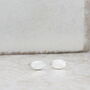 Sterling Silver Mini Oval Studs, thumbnail 7 of 8