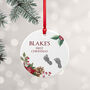 Personalised Baby's First Christmas Ornament, thumbnail 1 of 5