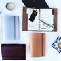 Personalised Leather Diary Organiser 2019, thumbnail 2 of 8