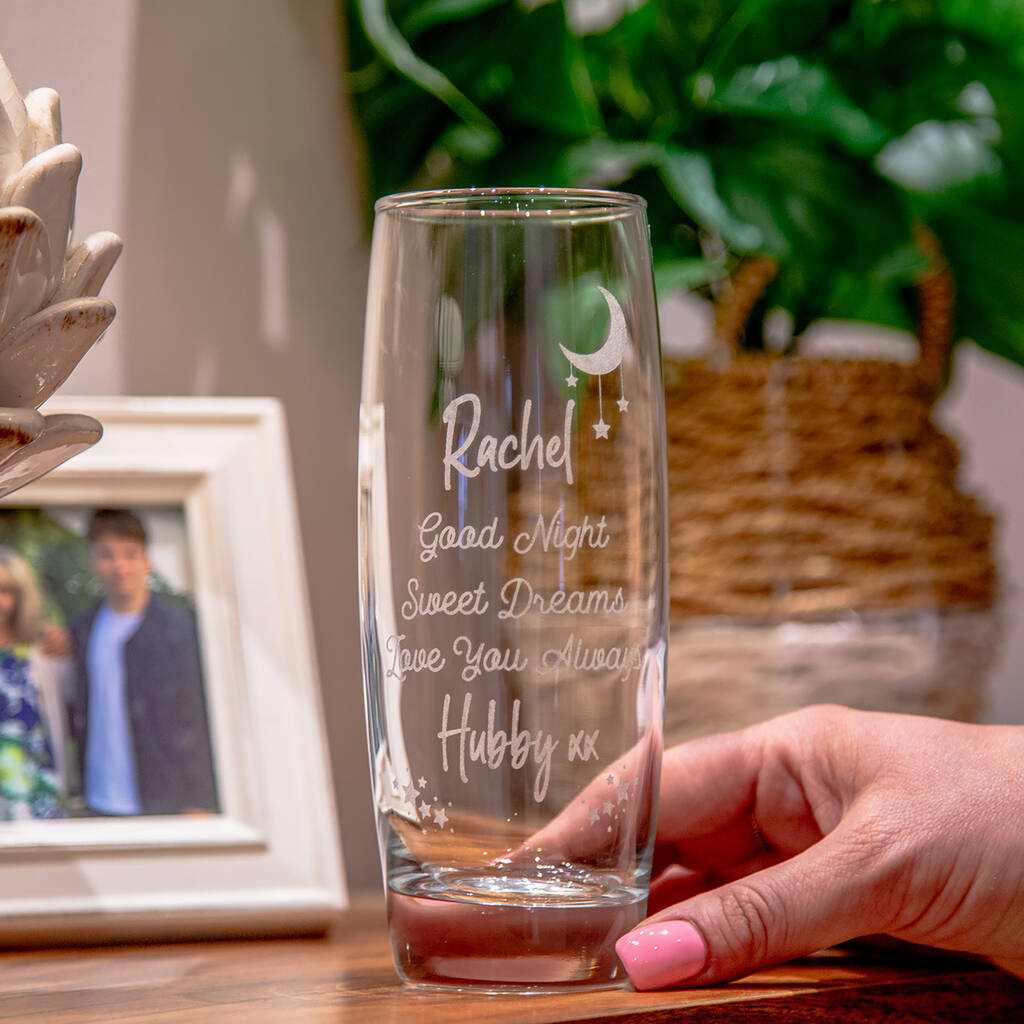Personalised Special Message Hi Ball Glass Tumbler, 1 of 5