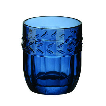Decorative Glass Tumbler Blue Or Clear, 4 of 4