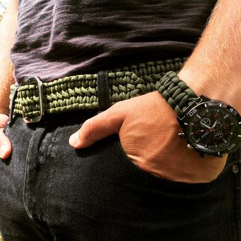 Paracord Woven Belt, 3 of 4