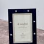 Natalini Navy Star Design Photo Frame, thumbnail 2 of 4