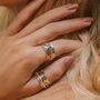 Aura Magic Sterling Silver Spinning Ring, thumbnail 3 of 12