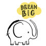 Elephant Dream Big Babygrow, thumbnail 2 of 2