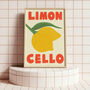 Limoncello Art Print, thumbnail 7 of 7