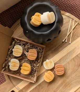 Halloween Wax Melt Burner Set For Halloween Decor, 5 of 8