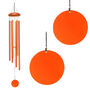 Personalised 30 Inch Sunset Orange Wind Chime For Garden Decoration, thumbnail 8 of 11
