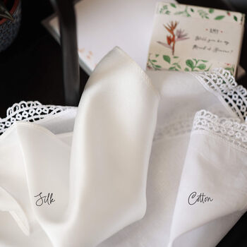 Mother Of The Bride Embroidered Handkerchief, 8 of 10