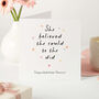 Personalised Exam Card For Her She Believed She Could So She Did, thumbnail 1 of 4