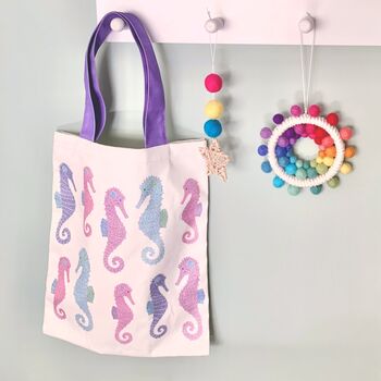 Cute And Fun Children's Bags With Seahorses, 2 of 2