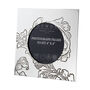 Personalised Floral Pewter Photo Frame, thumbnail 1 of 4