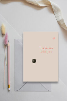 'In Love' Greeting Card, 2 of 2
