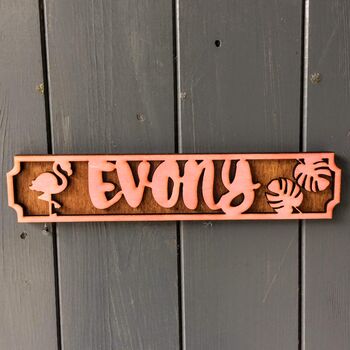 Personalised Name Plaque, 5 of 9
