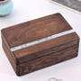 Personalised Wooden Anniversary Keepsake Box, thumbnail 2 of 11