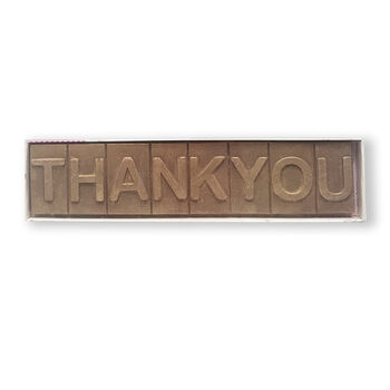 Chocolate Thank You Message, 2 of 3