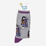Men's Scottish Highlander Bagpiper Bamboo Socks Grey Marl, thumbnail 2 of 5