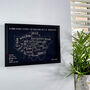 Personalised London Pin Board Map With Pins, thumbnail 3 of 9