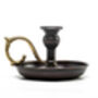 Handmade Copper Candlestick Holder – Vintage Style, thumbnail 2 of 5