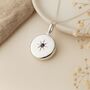 Personalised Sterling Silver June Birthstone Locket – Alexandrite, thumbnail 4 of 8