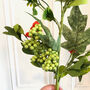 Artificial Stem Of Poppies And Leaves, thumbnail 4 of 4