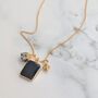 The Trio Black Onyx Necklace, thumbnail 1 of 8