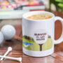 Personalised Tee Riffic Golfer Mug, thumbnail 2 of 5