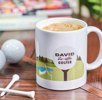 Personalised Tee Riffic Golfer Mug, 2 of 5