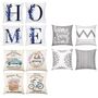 Set Of Four Decorative Cushion Covers Pillowcases, thumbnail 7 of 10