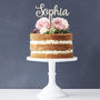Personalised Wooden Cake Topper, thumbnail 1 of 4
