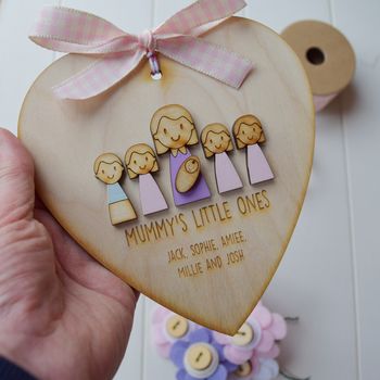 Personalised Mother's Day Keepsake Heart, 4 of 4