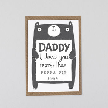 Personalised Daddy Father's Day Card, 3 of 6