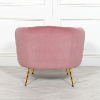 Pink Velvet Armchair, 2 of 5