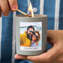 Personalised Favourite Moment Photo Candle, thumbnail 1 of 3